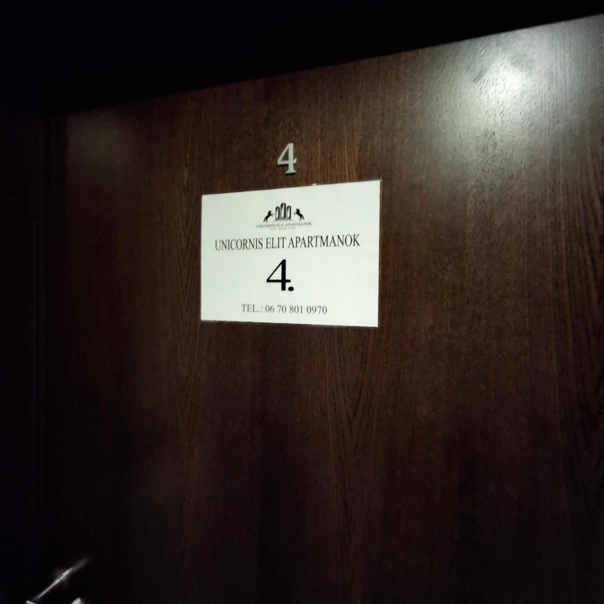 Unicorniselit Apartmanok Eger Buitenkant foto